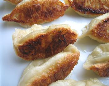 Potstickers With Prawn and Cilantro 